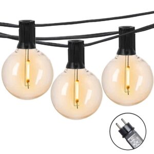 15 Meter langes Lichtkabel mit 50 XL-LED-Lampen